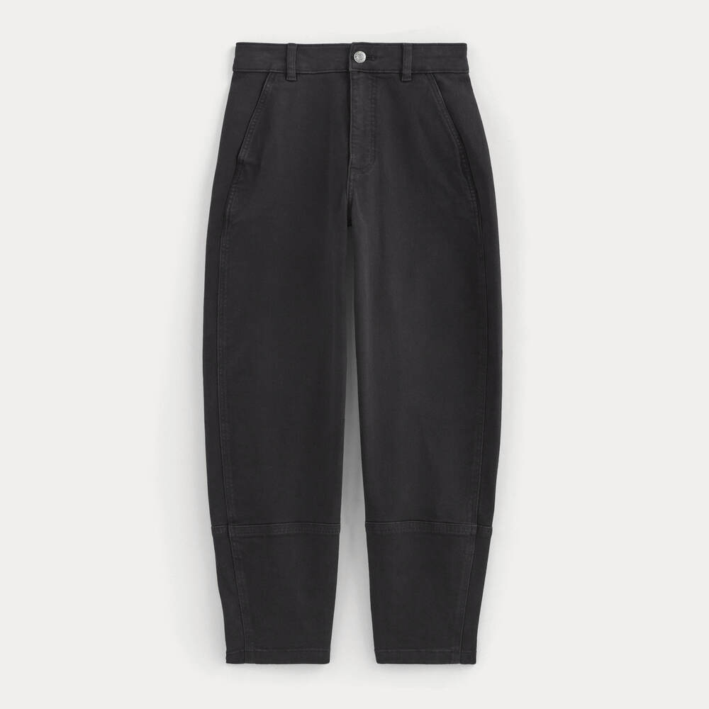 Everlane Women's Utility Barrel Pant in Black, Size 000